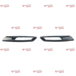 Kierunkowskazy boczne do BMW 3 (E92) Coupe 2003-2010 (czarne / przezroczyste) LED