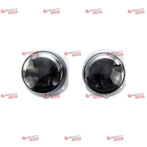 Światła przeciwmgielne do MERCEDES C-Class (S204) T-Model 2007 - 2014 (czarne / przezroczyste) H7/Halogen