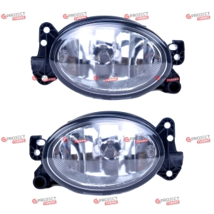 Światła przeciwmgielne do MERCEDES C-Class (S204) T-Model 2007 - 2014 (czarne / przezroczyste) H11/Halogen