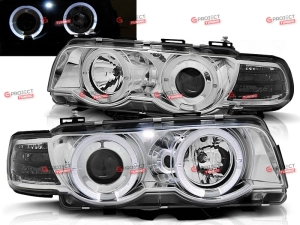 Reflektory Angel Eyes do BMW 7 (E38) 1994 - 2001