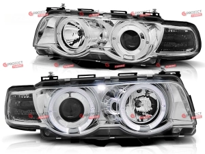 Reflektory Xenon Angel Eyes do BMW 7 (E38) 1994 - 2001
