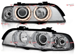 Reflektory Xenon Angel Eyes do BMW 5 (E39) Touring 1996 - 2004