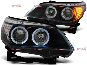 Reflektory Angel Eyes do BMW 5 (E61) Touring 2004 - 2010