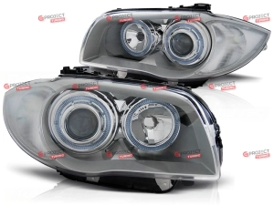 Reflektory Angel Eyes do BMW 1 (E87) Hatchback 2004 - 2011
