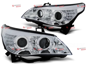 Reflektory Angel Eyes do BMW 5 (E61) Touring 2004 - 2010