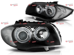 Reflektory Angel Eyes do BMW 1 (E87) Hatchback 2004 - 2011