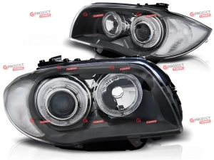 Reflektory Angel Eyes do BMW 1 (E87) Hatchback 2004 - 2011