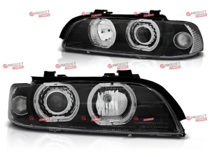 Reflektory Xenon Angel Eyes do BMW 5 (E39) Touring 1996 - 2004 po liftingu