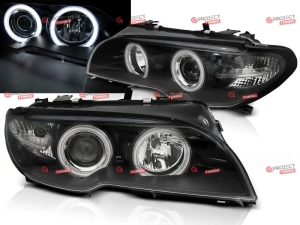 Reflektory Xenon Angel Eyes do BMW 3 (E46) Coupe 1998 - 2006