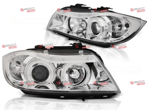 Reflektory Angel Eyes do BMW 3 (E91) Touring 2004 - 2012