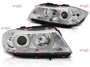 Reflektory Xenon Angel Eyes do BMW 3 (E91) Touring 2004 - 2012