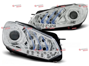 Reflektory DRL do VW GOLF VI 2008 - 2014