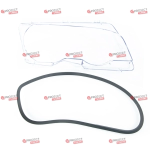 Klosz reflektora prawy do BMW 3 (E46) Coupe 1999-2003 przed liftingiem (przezroczysty)
