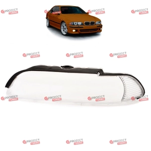 Klosz reflektora lewy do BMW 5 (E39) Touring 2000-2003 po liftingu (przezroczysty)