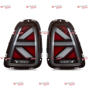 Lampy tylne do MINI (R56) Hatchback 2007-2014 (przezroczyste) LED w stylu Union Jack