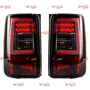 Lampy tylne do VW CADDY III (2K, 2C) Van 2003-2014 (czarne) LED