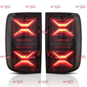 Lampy tylne do VW AMAROK (2H) 2010- (przyciemniane) LED
