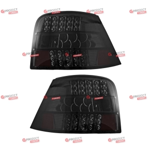 Lampy tylne do VW GOLF IV 1997-2003 (czarne) LED