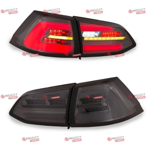 Lampy tylne do VW GOLF VII Variant VAN 2013-2017 przed liftingiem (przyciemniane) FULL LED