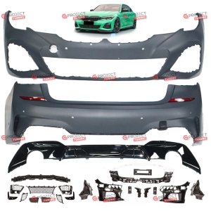 Bodykit zestaw zderzaków do BMW 3 (G20, G80) Sedan 2019 -  przed liftingiem w stylu M pakiet
