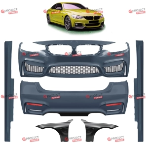 Bodykit zestaw zderzaków do BMW 4 (F32, F82) Coupe 2013 - 2021 w stylu M4