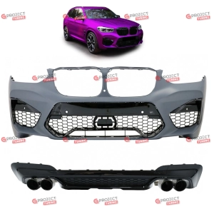 Bodykit zestaw zderzaków do BMW X3 (G01, F97) 2017 - 2021 przed liftingiem w stylu M pakiet