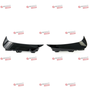 Splittery boczne zderzaka tylnego (czarny połysk) do BMW 3 (G21, G81) Touring 2019 -  przed liftingiem w stylu M pakiet