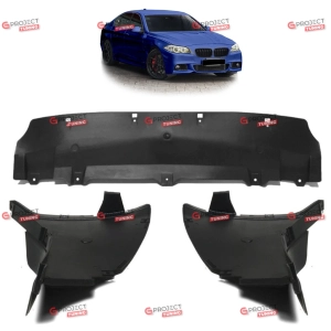 Zestaw dolnych osłon przedniego zderzaka do BMW 5 (F10) Sedan 2010 - w stylu M pakiet