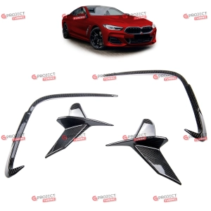 Splittery boczne zderzaka tylnego (carbon) do BMW 8 (G15, F92) Coupe 2018 - 2022