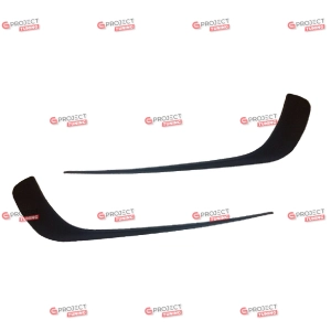 Splittery zderzaka przedniego (Aero) do MERCEDES A-Class (W176) 2013 - 2016 przed liftingiem w stylu AMG