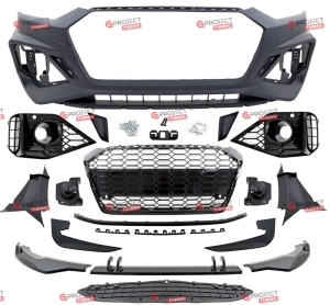 Zderzak przedni z grillem do AUDI A5 (F5) Kabriolet 2021 -  po liftingu w stylu RS5