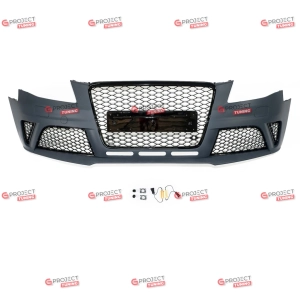 Zderzak przedni z grillem do AUDI A4 B8 (8K) Avant 2008 - 2011 przed liftingiem w stylu RS4