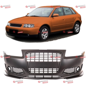 Zderzak przedni z grillem do AUDI A3 (8L) 1996 - 2003 w stylu S3