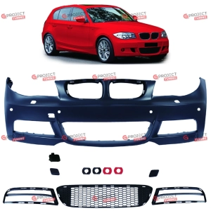 Zderzak przedni do BMW 1 (E88) Kabriolet 2004 - 2013 w stylu M pakiet