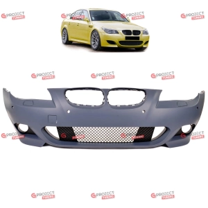 Zderzak przedni ze światłami przeciwmgielnymi do BMW 5 (E60) Sedan 2003 - 2007 przed liftingiem w stylu M pakiet