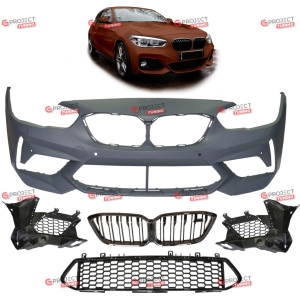 Zderzak przedni (wersja PDC) do BMW 1 (F21) Hatchback 2015 - 2019 po liftingu w stylu M Power