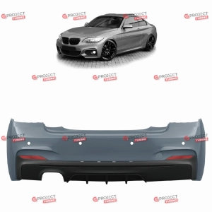 Zderzak tylny z dyfuzorem do BMW 2 (F23) Kabriolet 2013 - 2021 w stylu M pakiet