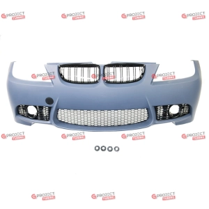 Zderzak przedni z grillem górnym do BMW 3 (E90) Sedan 2005 - 2008 przed liftingiem w stylu M3