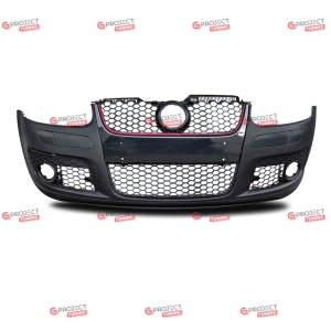 Zderzak przedni z grillem do VW GOLF V 2003 - 2008 w stylu GTI