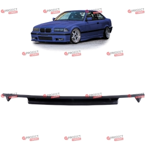 Dyfuzor tylny do BMW 3 (E36) Coupe 1991 - 1999  (czarny mat) w stylu M3 do zwykłego zderzaka