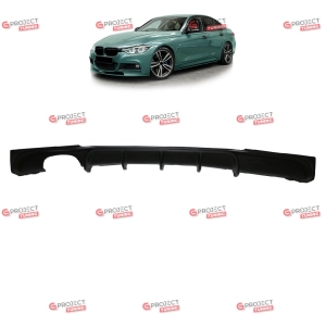 Dyfuzor tylny do BMW 3 (F31) Touring 2012 - 2019  (czarny mat)