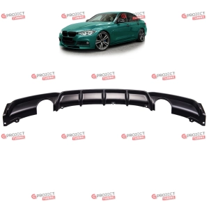 Dyfuzor tylny do BMW 3 (F31) Touring 2012 - 2019  (czarny mat)