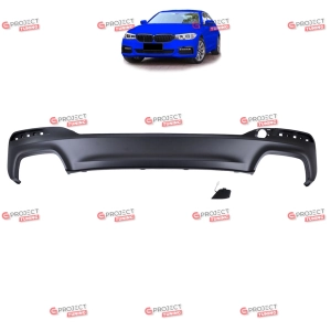 Dyfuzor tylny do BMW 5 (G31) Touring 2017 - 2021 przed liftingiem (czarny mat)