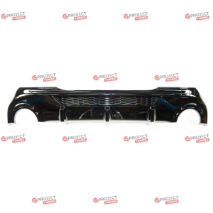 Dyfuzor tylny do BMW 1 (F40) Hatchback 2019 -   (czarny połysk) w stylu 135i