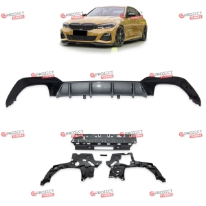 Dyfuzor tylny Carbon do BMW 3 (G20, G80) Sedan 2018 - w stylu Rock