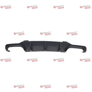 Dyfuzor tylny do MERCEDES C-Class (S204) Kombi 2011 - 2015 po liftingu (czarny) w stylu AMG C63