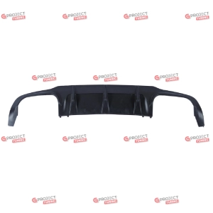Dyfuzor tylny do MERCEDES C-Class (S204) Kombi 2011 - 2015 po liftingu (czarny mat) w stylu C63