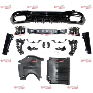 Dyfuzor tylny do MERCEDES C-Class (W206) Sedan 2021 - w stylu C43