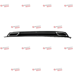 Dyfuzor tylny do VW POLO VI (AW) 2017 - 2021  (czarny) w stylu R-line