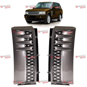 Zestaw kratek do błotników przód do LAND ROVER RANGE ROVER III (L322) 2002 - 2013 w stylu Autobiography